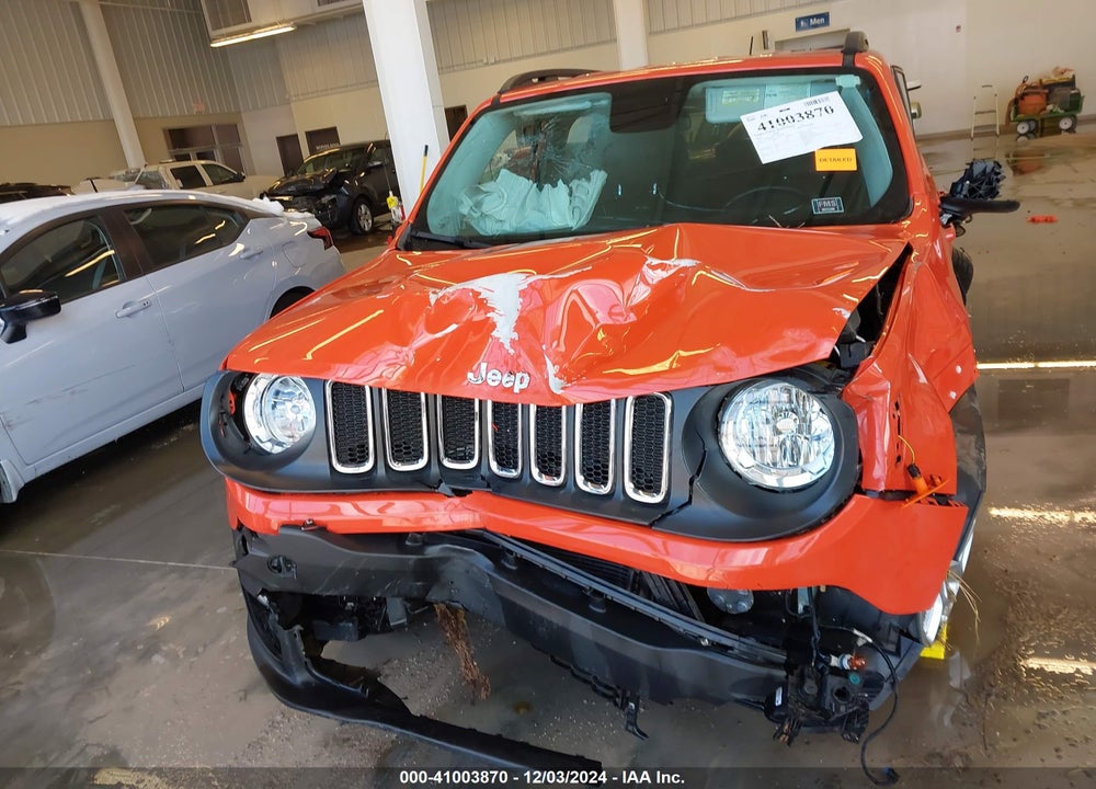 2016 JEEP RENEGADE LATITUDE VIN: ZACCJBBT5GPE09581