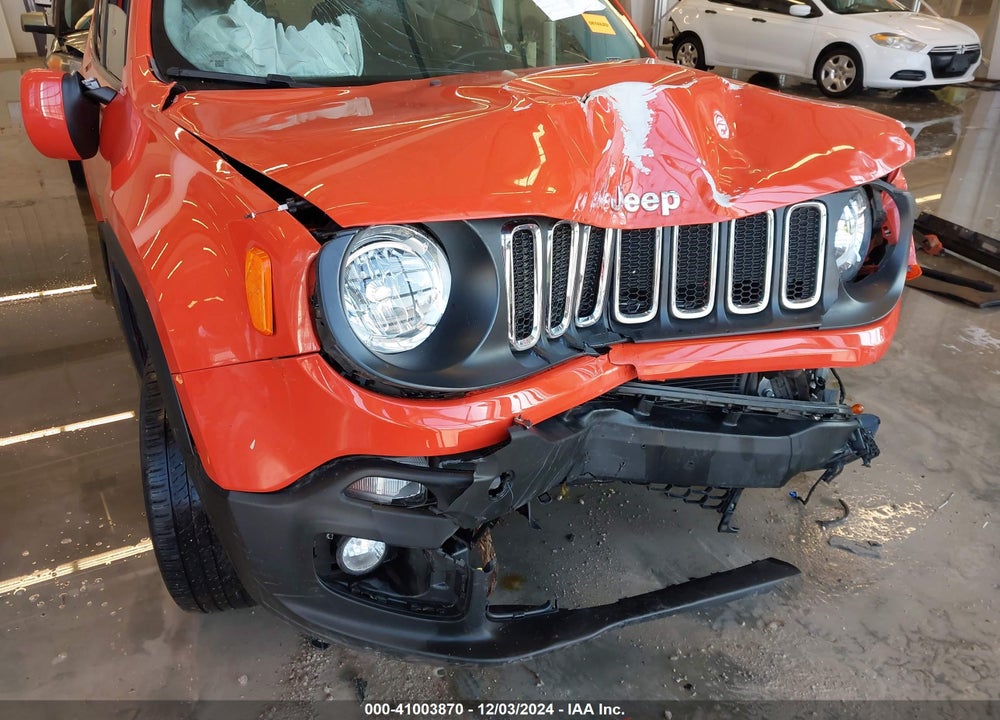 2016 JEEP RENEGADE LATITUDE VIN: ZACCJBBT5GPE09581