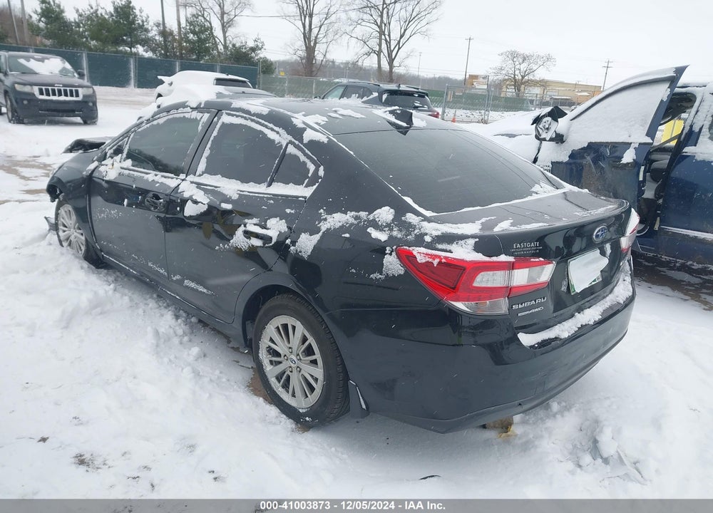 2017 SUBARU IMPREZA VIN: 4S3GKAB65H3622894