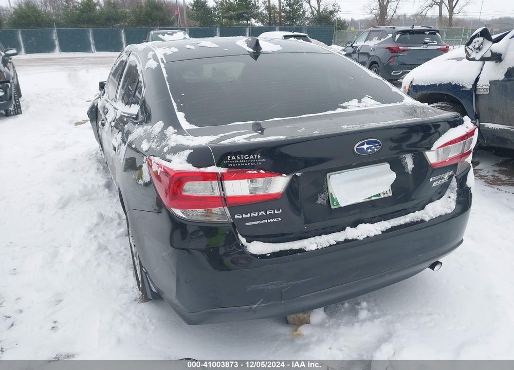 2017 SUBARU IMPREZA VIN: 4S3GKAB65H3622894