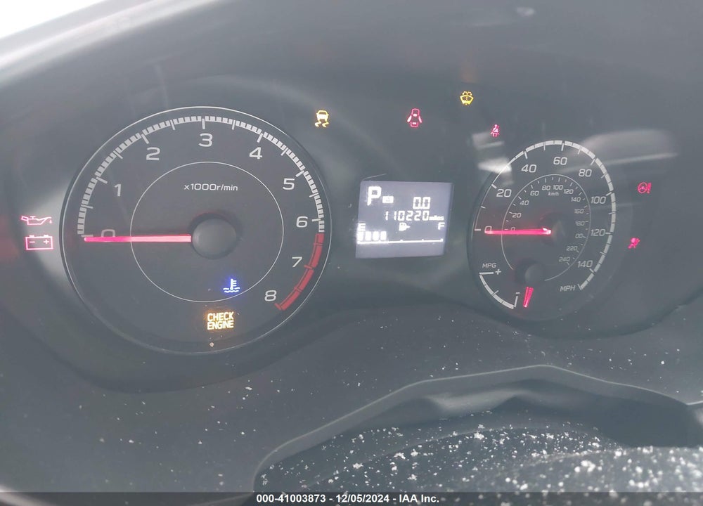 2017 SUBARU IMPREZA VIN: 4S3GKAB65H3622894