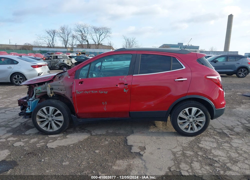 2017 BUICK ENCORE PREFERRED VIN: KL4CJASB9HB209052