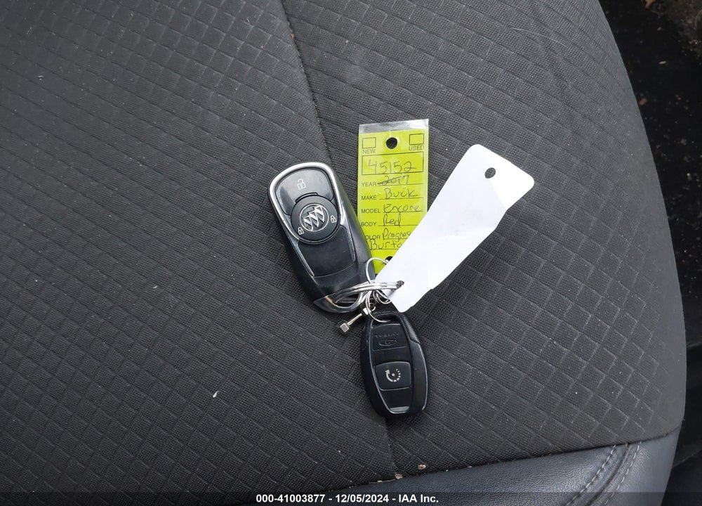 2017 BUICK ENCORE PREFERRED VIN: KL4CJASB9HB209052