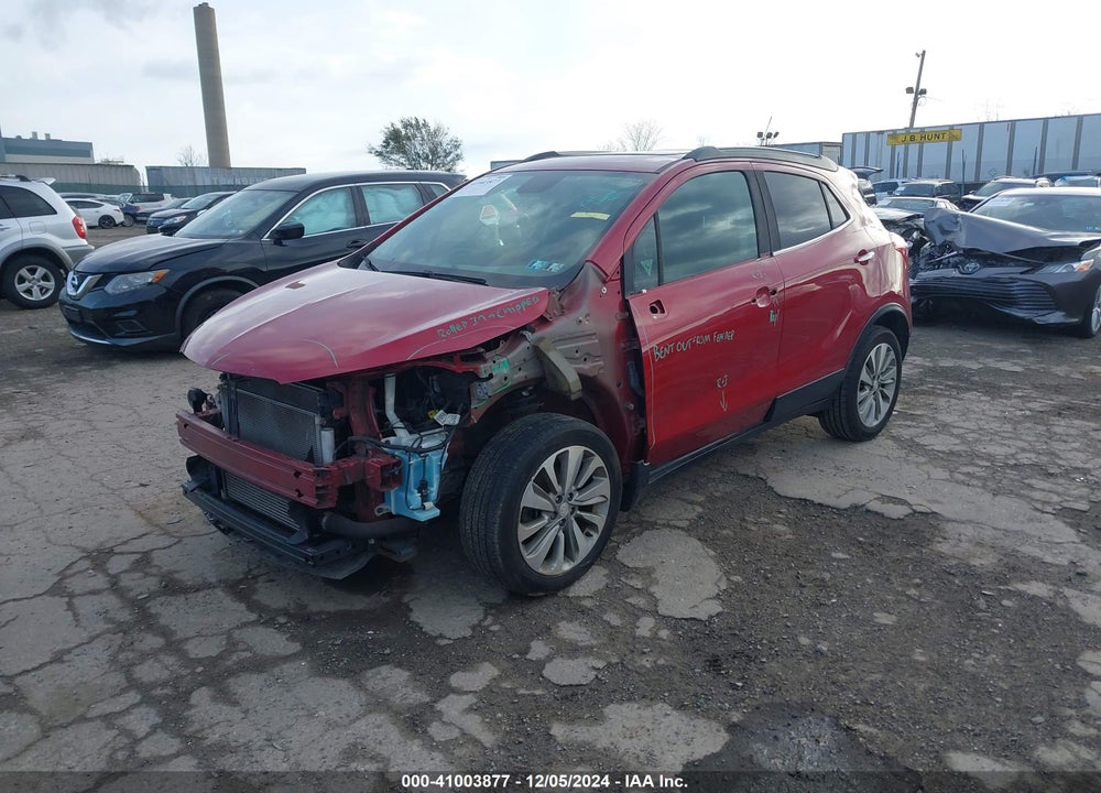 2017 BUICK ENCORE PREFERRED VIN: KL4CJASB9HB209052