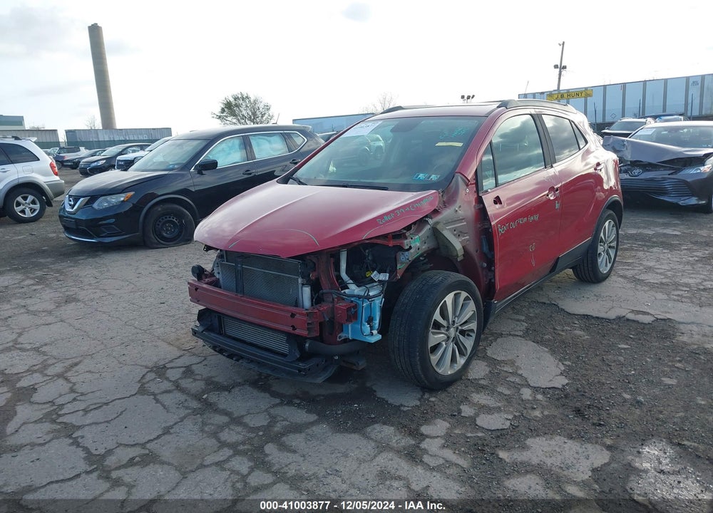 2017 BUICK ENCORE PREFERRED VIN: KL4CJASB9HB209052