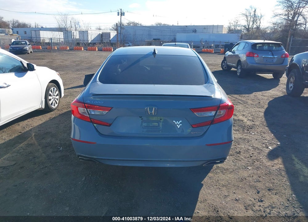 2021 HONDA ACCORD SPORT VIN: 1HGCV1F32MA022217