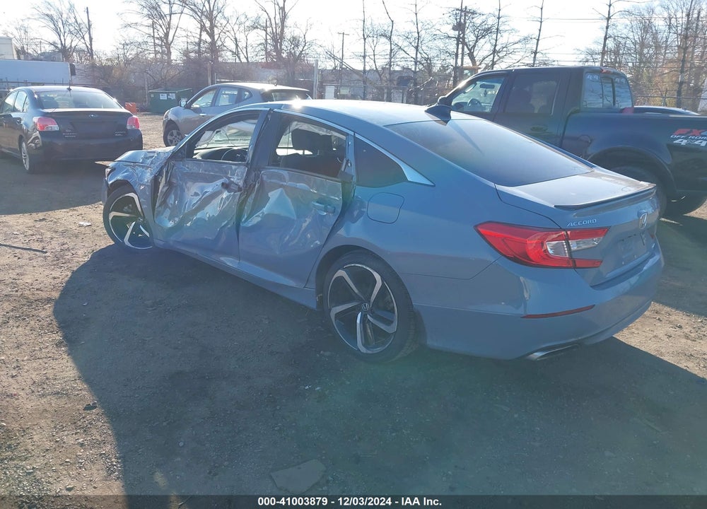2021 HONDA ACCORD SPORT VIN: 1HGCV1F32MA022217