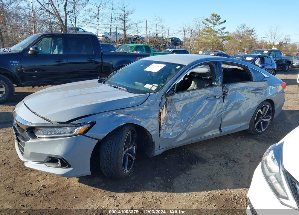 2021 HONDA ACCORD SPORT VIN: 1HGCV1F32MA022217