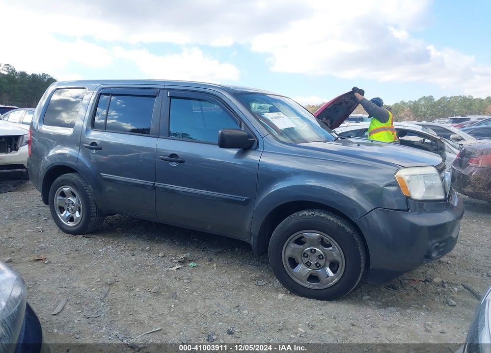 2013 HONDA PILOT LX VIN: 5FNYF3H20DB006431