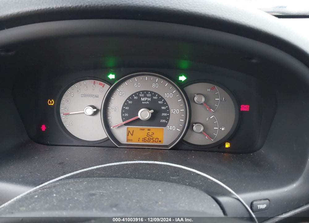2007 KIA RONDO VIN: KNAFG525277044527