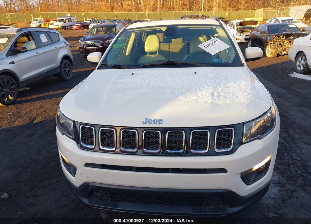 2017 JEEP NEW COMPASS LATITUDE FWD VIN: 3C4NJCBB0HT669094