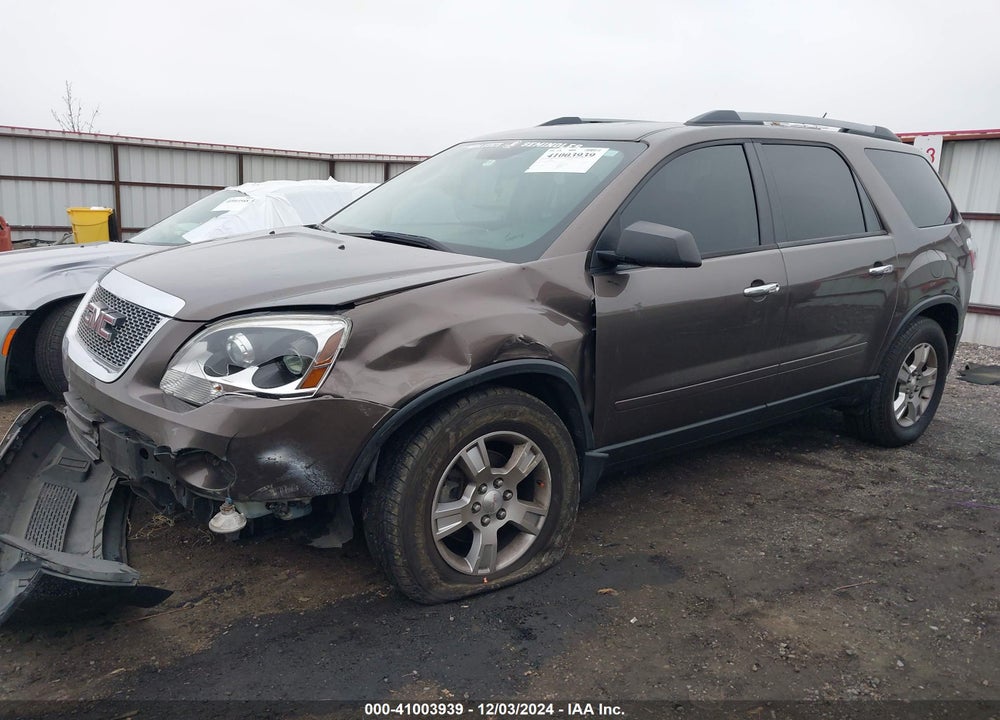 2011 GMC ACADIA SLE VIN: 1GKKVPED4BJ127947