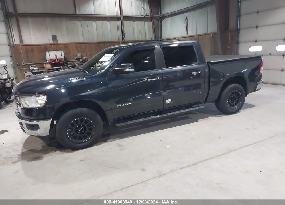 2020 RAM 1500 BIG HORN 4X4 5'7 BOX VIN: 1C6RRFFG6LN118962