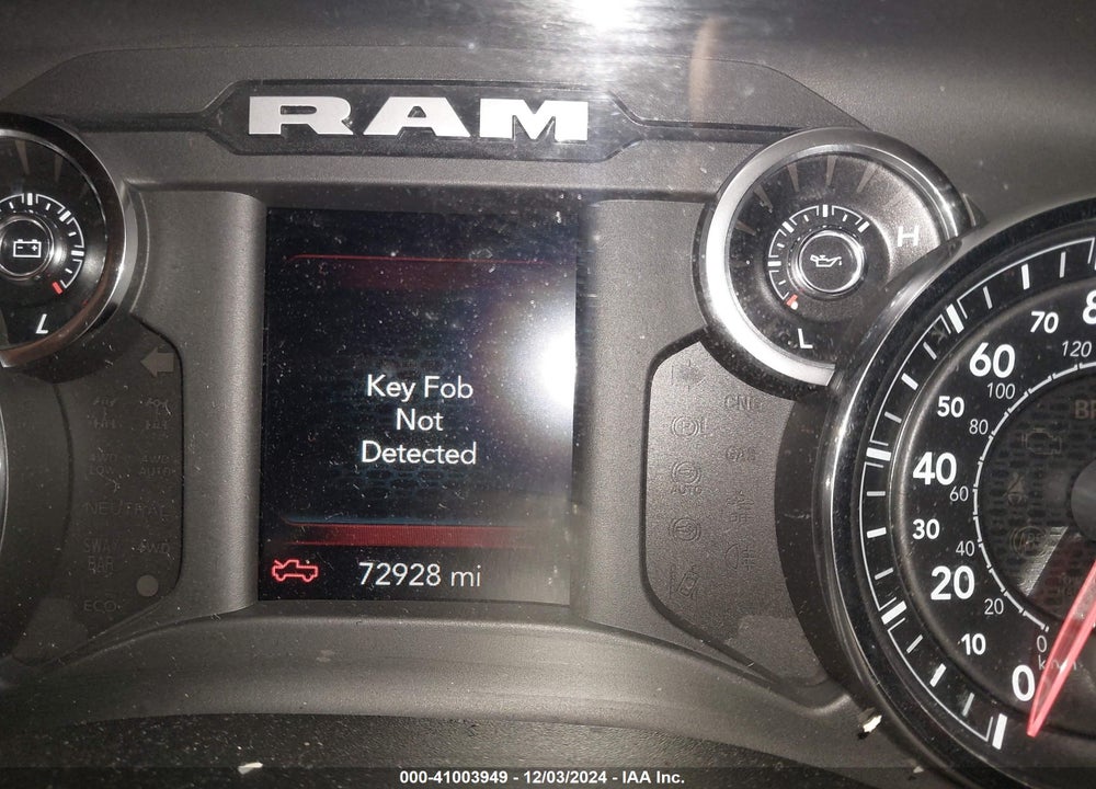 2020 RAM 1500 BIG HORN 4X4 5'7 BOX VIN: 1C6RRFFG6LN118962