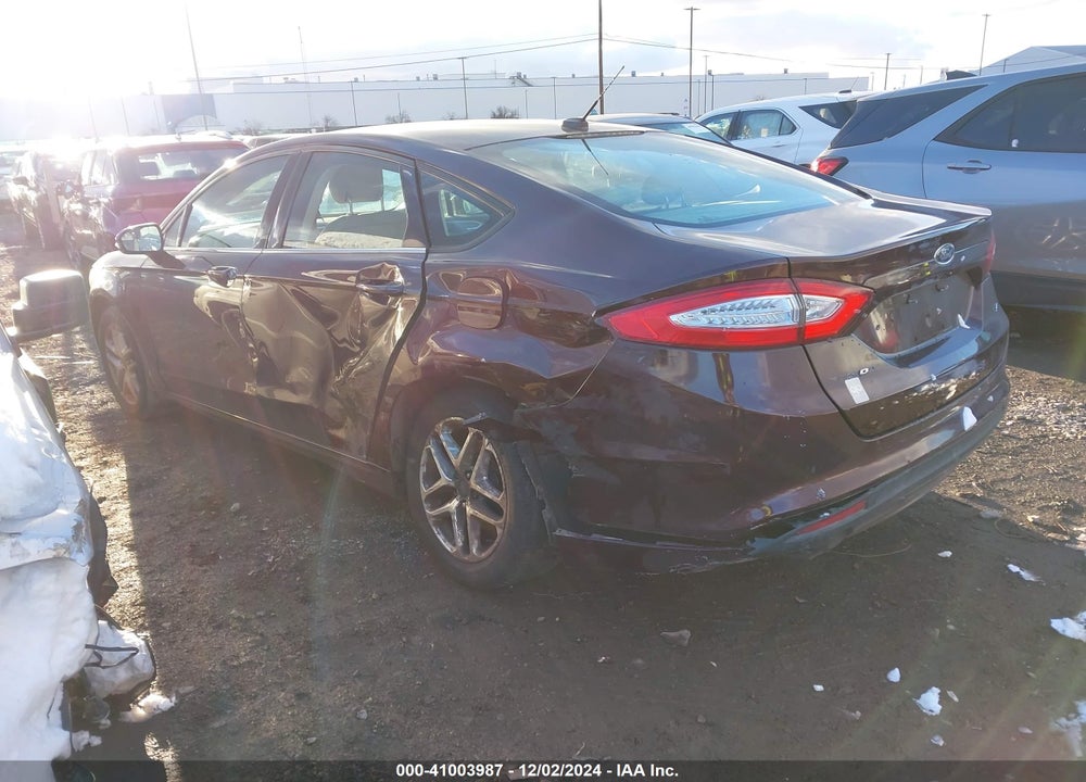 2013 FORD FUSION SE VIN: 3FA6P0H75DR293008