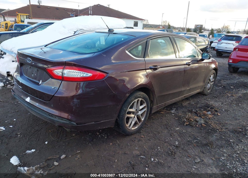 2013 FORD FUSION SE VIN: 3FA6P0H75DR293008