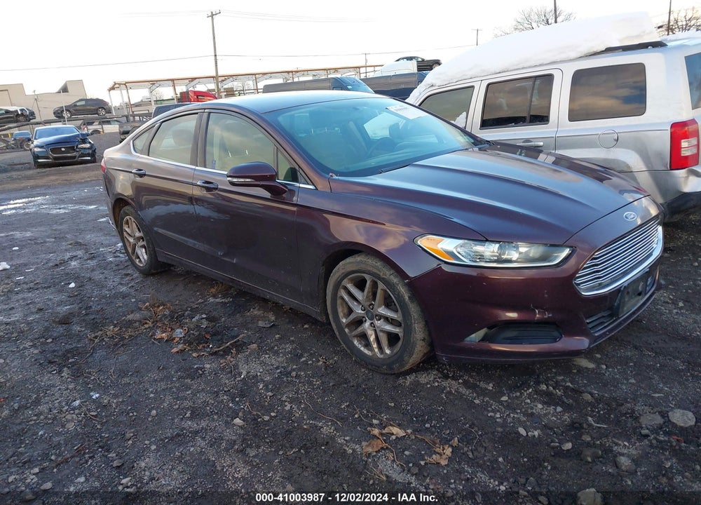 2013 FORD FUSION SE VIN: 3FA6P0H75DR293008