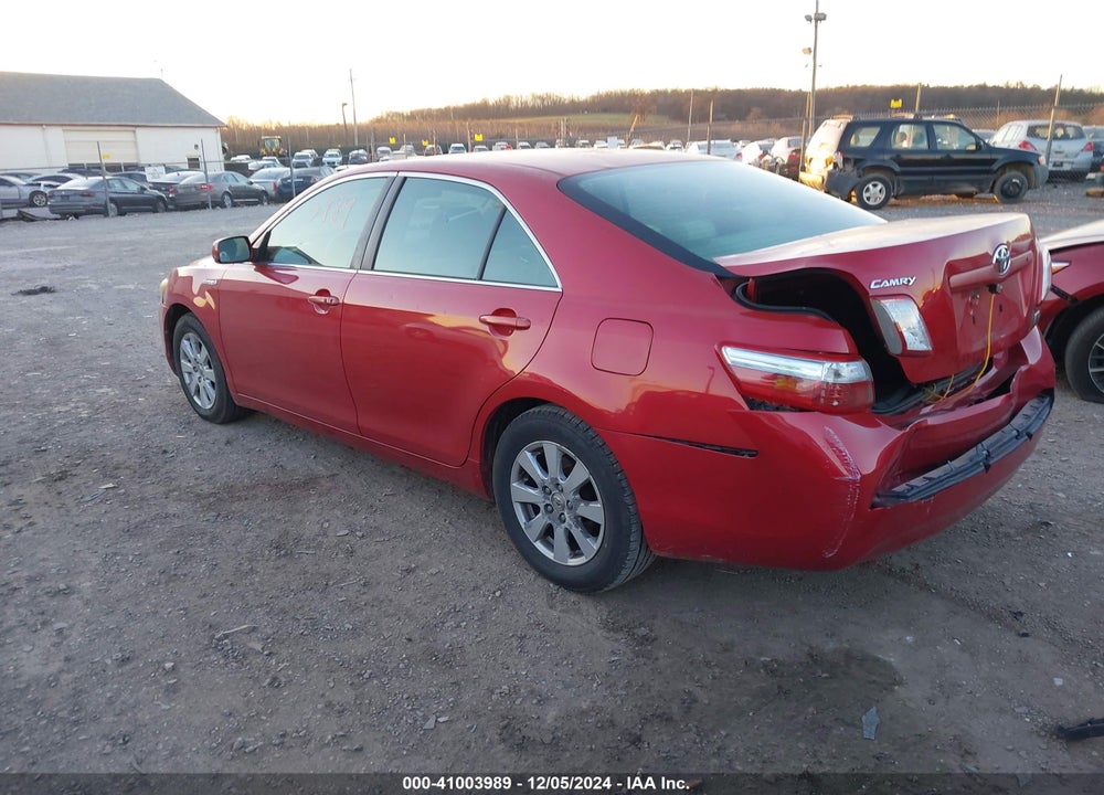 2007 TOYOTA CAMRY HYBRID VIN: JTNBB46K473019898