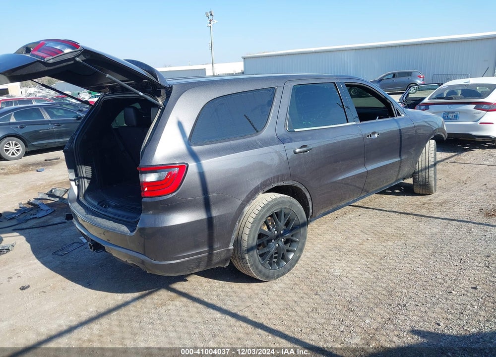 2016 DODGE DURANGO SXT VIN: 1C4RDHAG3GC502872