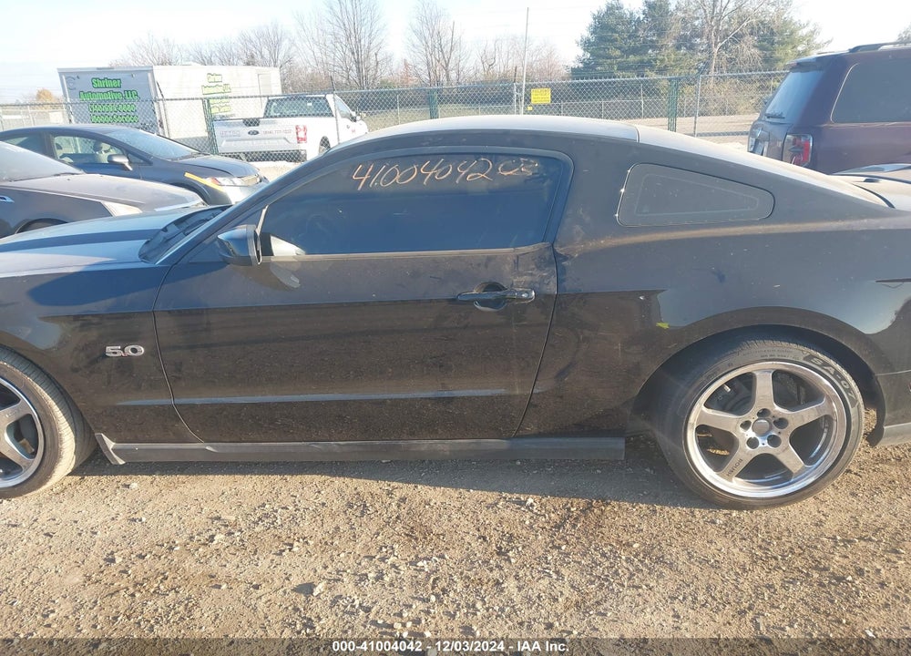2011 FORD MUSTANG GT PREMIUM VIN: 1ZVBP8CF8B5150590