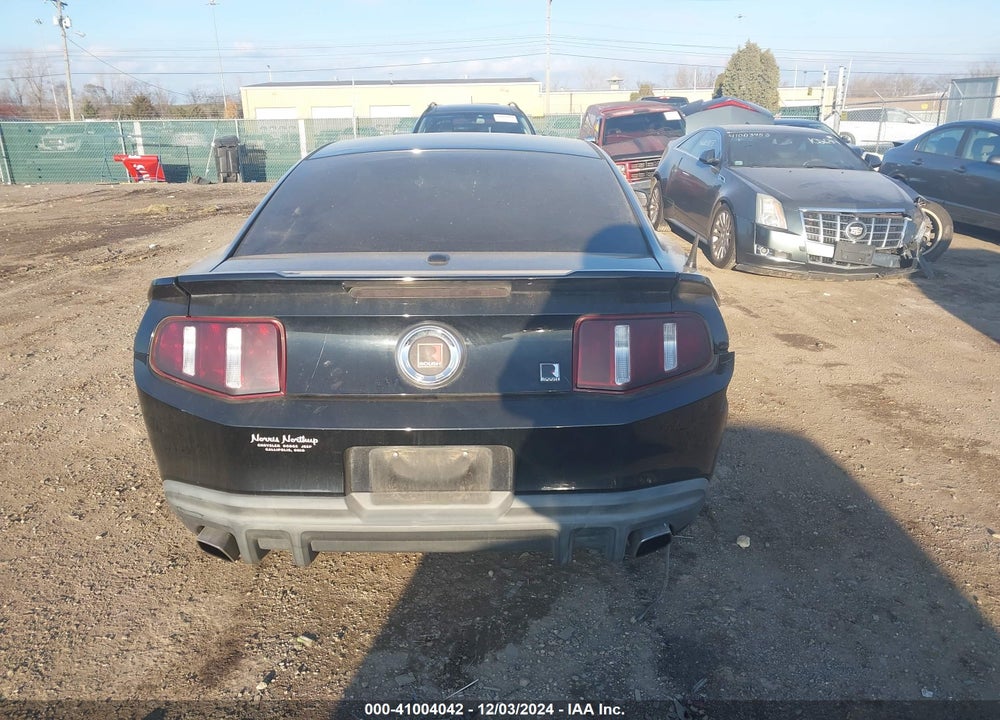 2011 FORD MUSTANG GT PREMIUM VIN: 1ZVBP8CF8B5150590