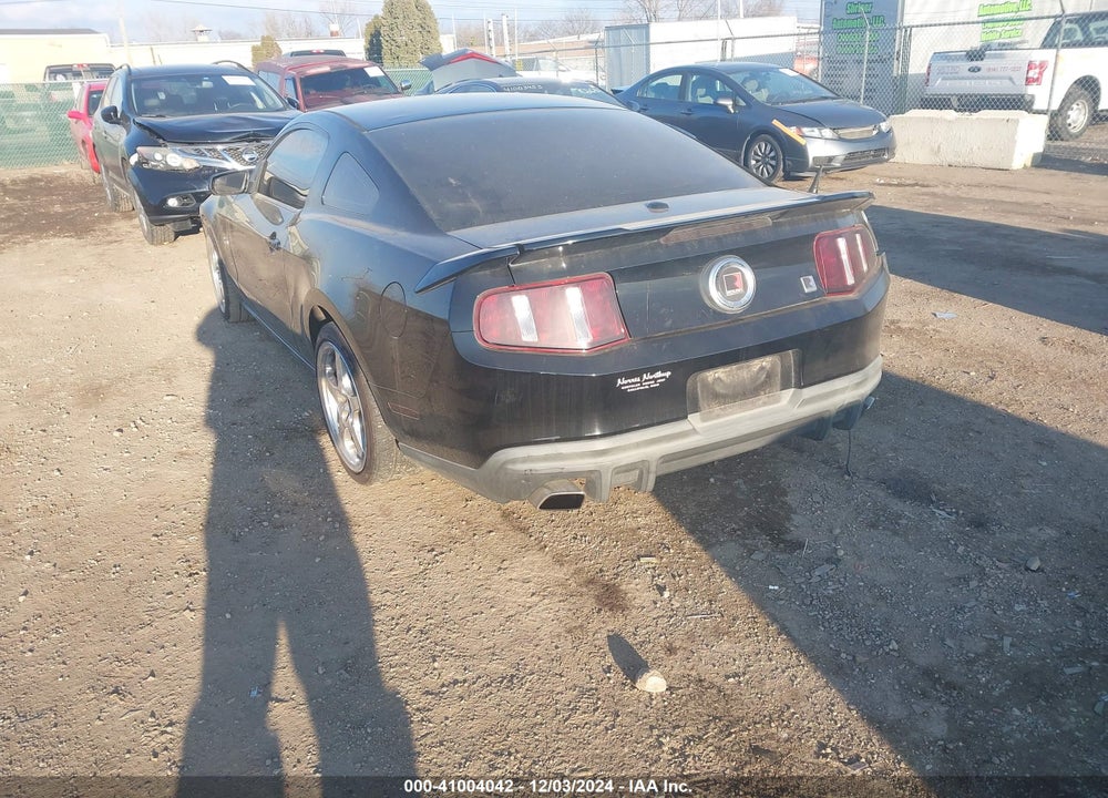 2011 FORD MUSTANG GT PREMIUM VIN: 1ZVBP8CF8B5150590