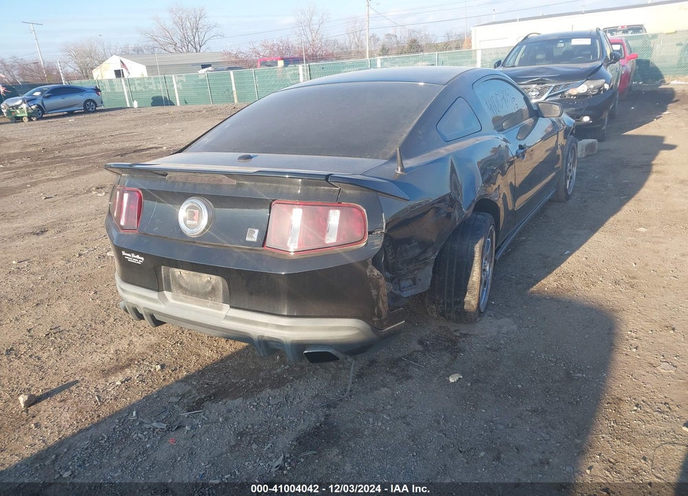 2011 FORD MUSTANG GT PREMIUM VIN: 1ZVBP8CF8B5150590