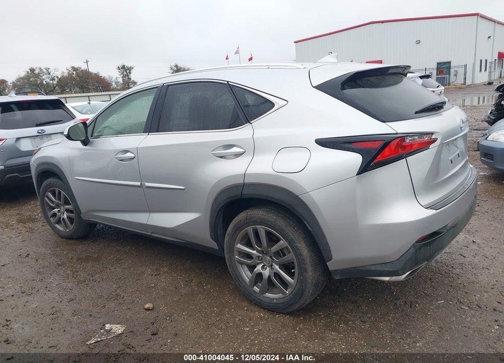 2015 LEXUS NX 200T VIN: JTJYARBZ3F2021872