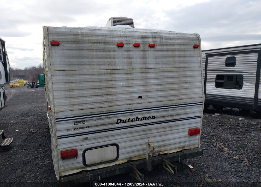 1996 DUTCHMAN TRAVEL TRAILER, 26 FT LONG, NO SLD, UNSURE OF MODE VIN: 47CT20M20T1070114