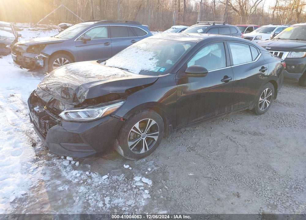 2021 NISSAN SENTRA SV XTRONIC CVT VIN: 3N1AB8CV2MY253484