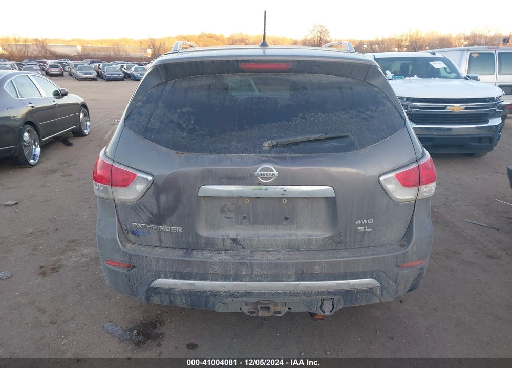 2013 NISSAN PATHFINDER SL VIN: 5N1AR2MM5DC604193