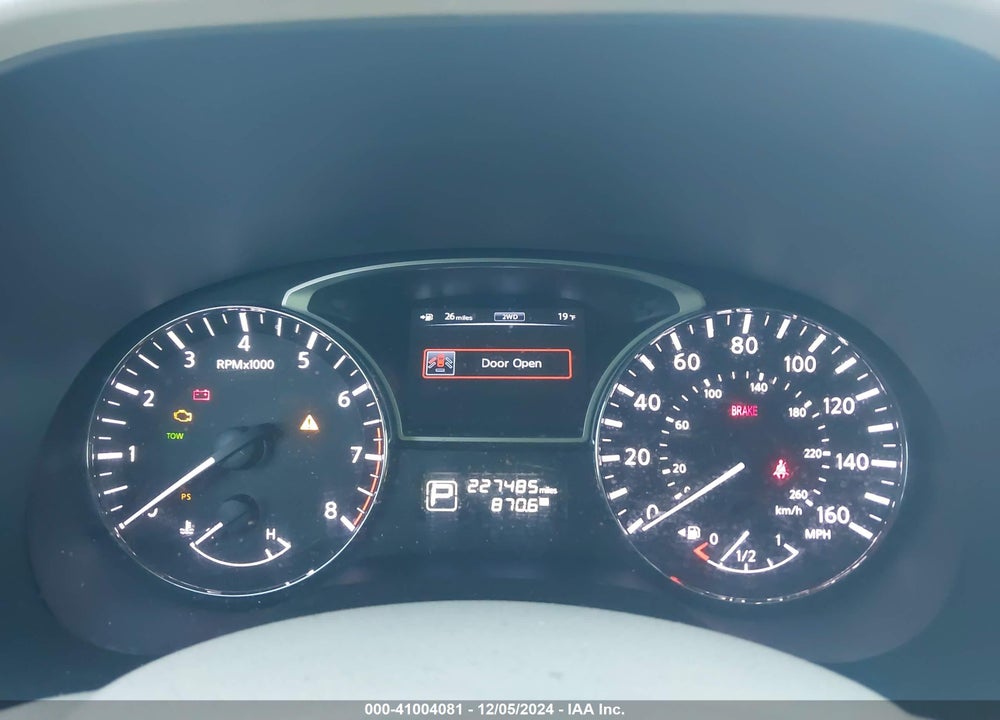 2013 NISSAN PATHFINDER SL VIN: 5N1AR2MM5DC604193