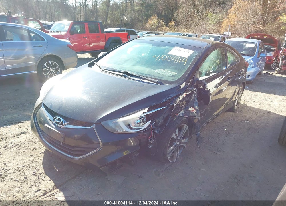 2014 HYUNDAI ELANTRA COUPE VIN: KMHDH6AH3EU026542