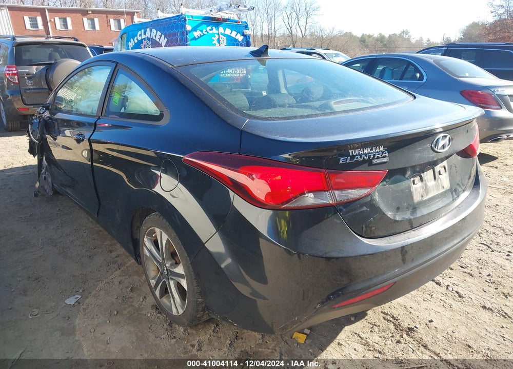 2014 HYUNDAI ELANTRA COUPE VIN: KMHDH6AH3EU026542