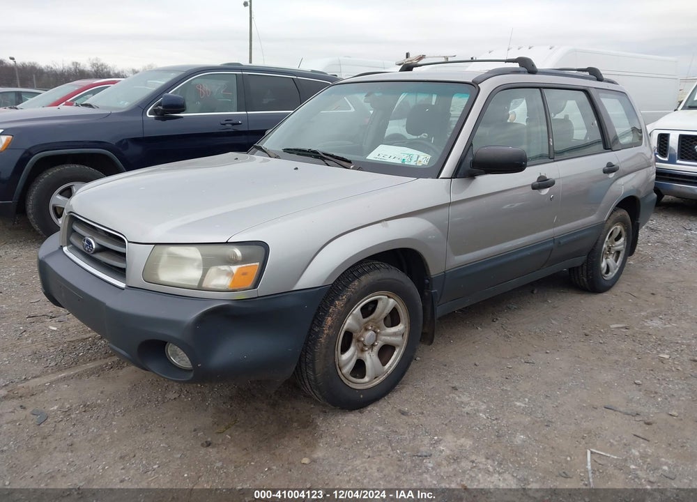 2005 SUBARU FORESTER 2.5X VIN: JF1SG63695H714893