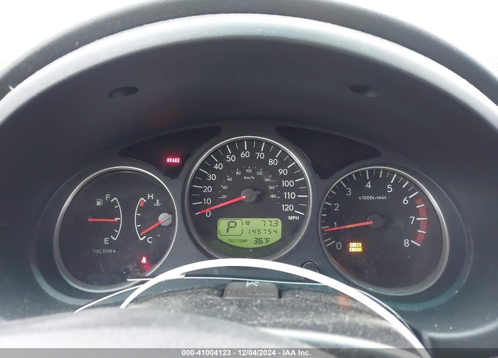 2005 SUBARU FORESTER 2.5X VIN: JF1SG63695H714893