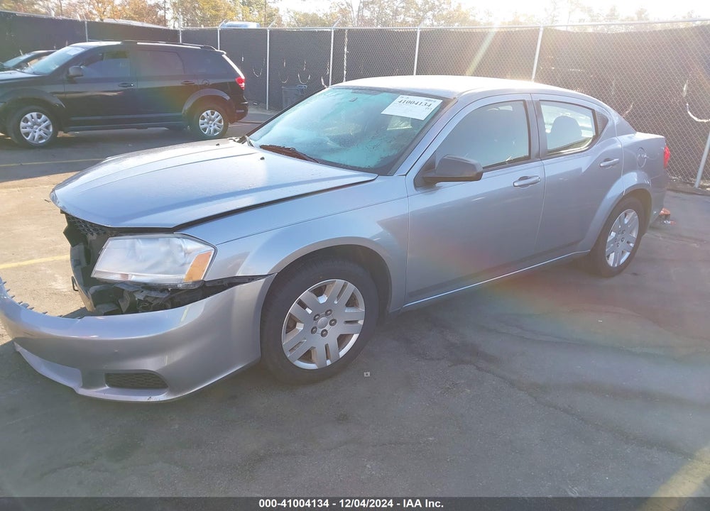 2014 DODGE AVENGER SE VIN: 1C3CDZAG3EN161071