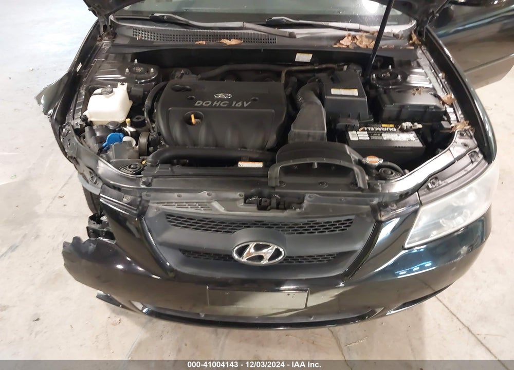 2008 HYUNDAI SONATA GLS VIN: 5NPET46C48H392940