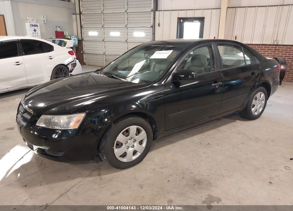 2008 HYUNDAI SONATA GLS VIN: 5NPET46C48H392940