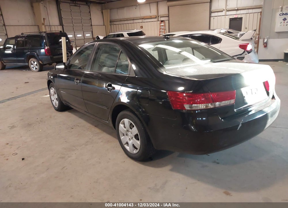 2008 HYUNDAI SONATA GLS VIN: 5NPET46C48H392940