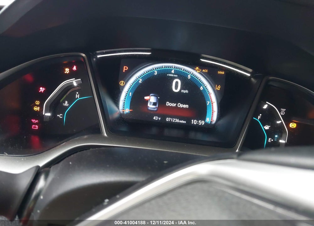 2020 HONDA CIVIC EX VIN: 19XFC1F33LE003009