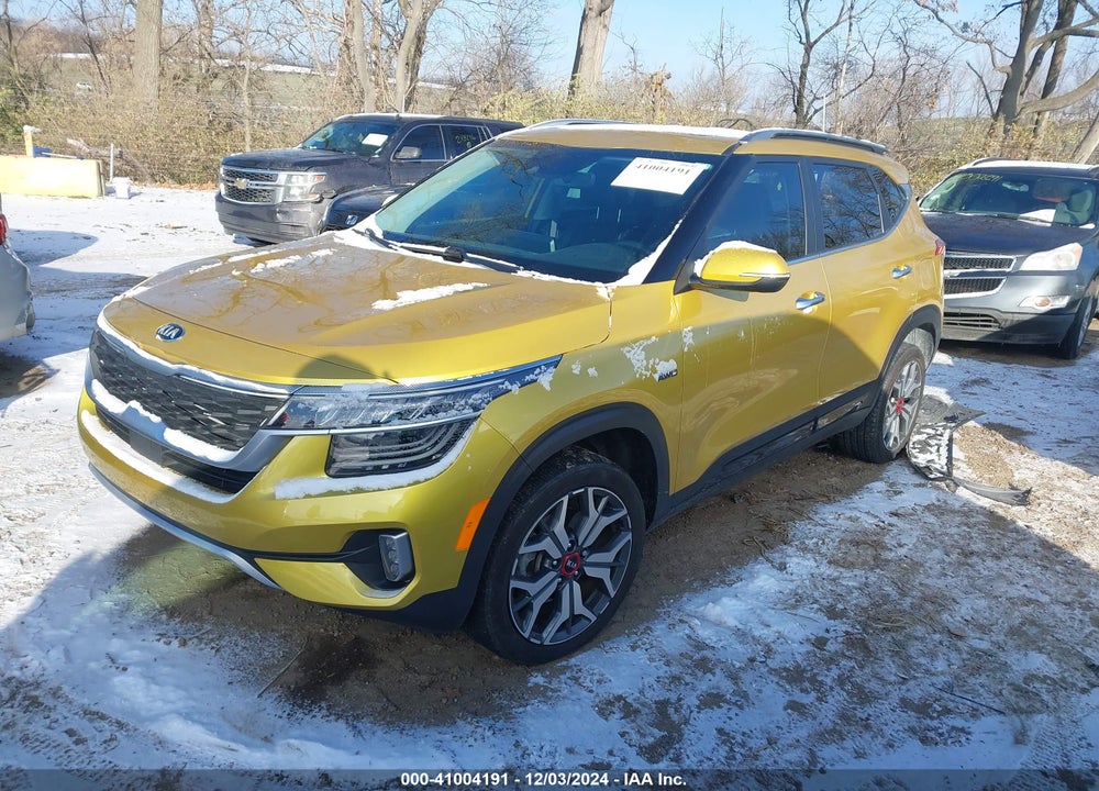 2021 KIA SELTOS SX TURBO VIN: KNDETCA23M7139132