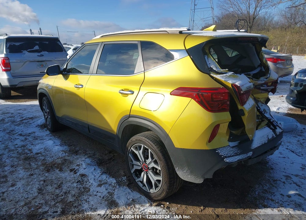 2021 KIA SELTOS SX TURBO VIN: KNDETCA23M7139132