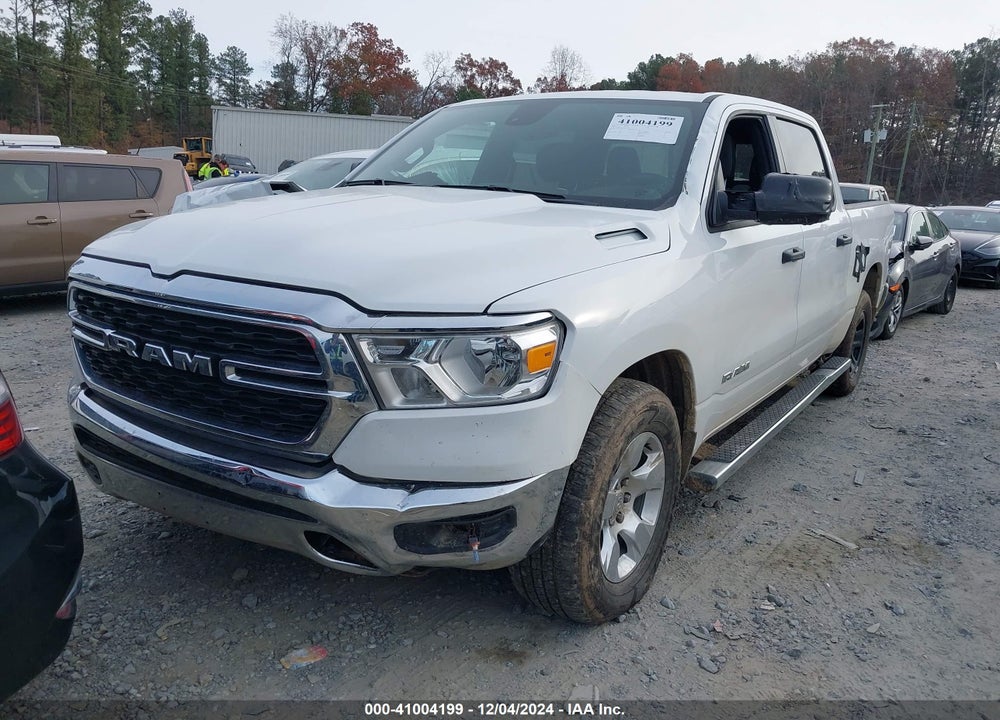2023 RAM 1500 BIG HORN 4X2 5'7 BOX VIN: 1C6RREFT1PN614412