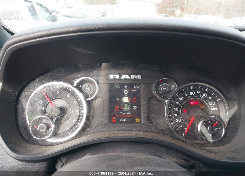 2023 RAM 1500 BIG HORN 4X2 5'7 BOX VIN: 1C6RREFT1PN614412
