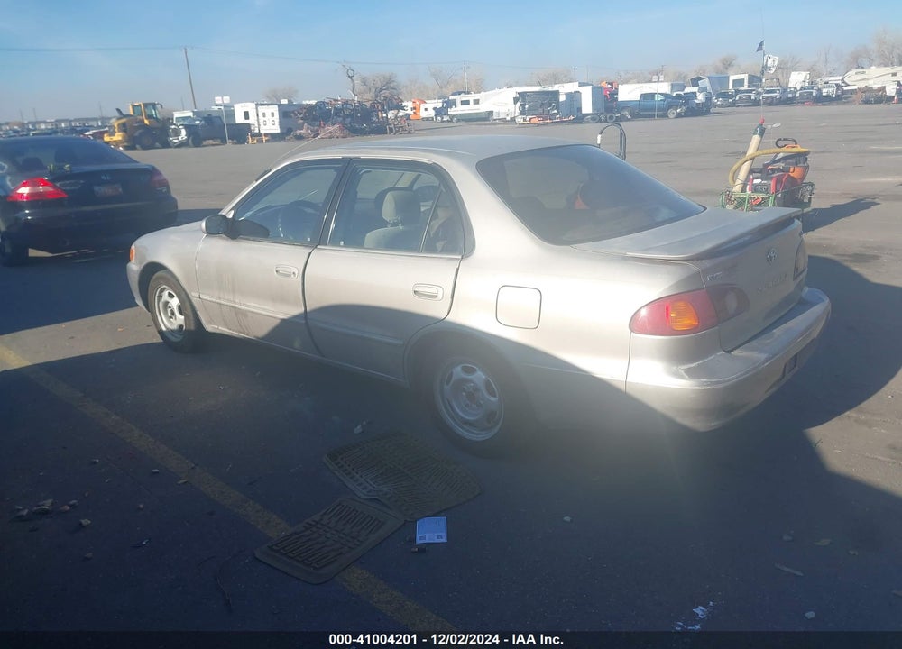 2001 TOYOTA COROLLA LE VIN: 1NXBR12E71Z505035