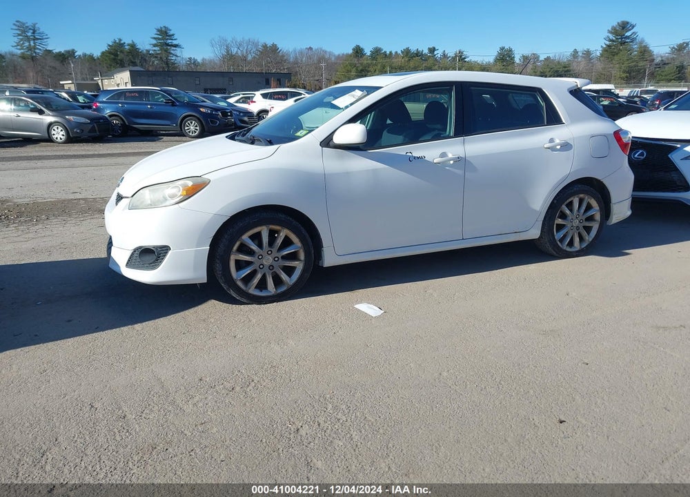 2009 TOYOTA MATRIX XRS VIN: 2T1GE40E89C003816