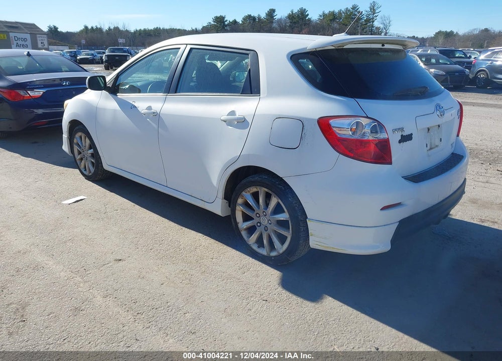 2009 TOYOTA MATRIX XRS VIN: 2T1GE40E89C003816