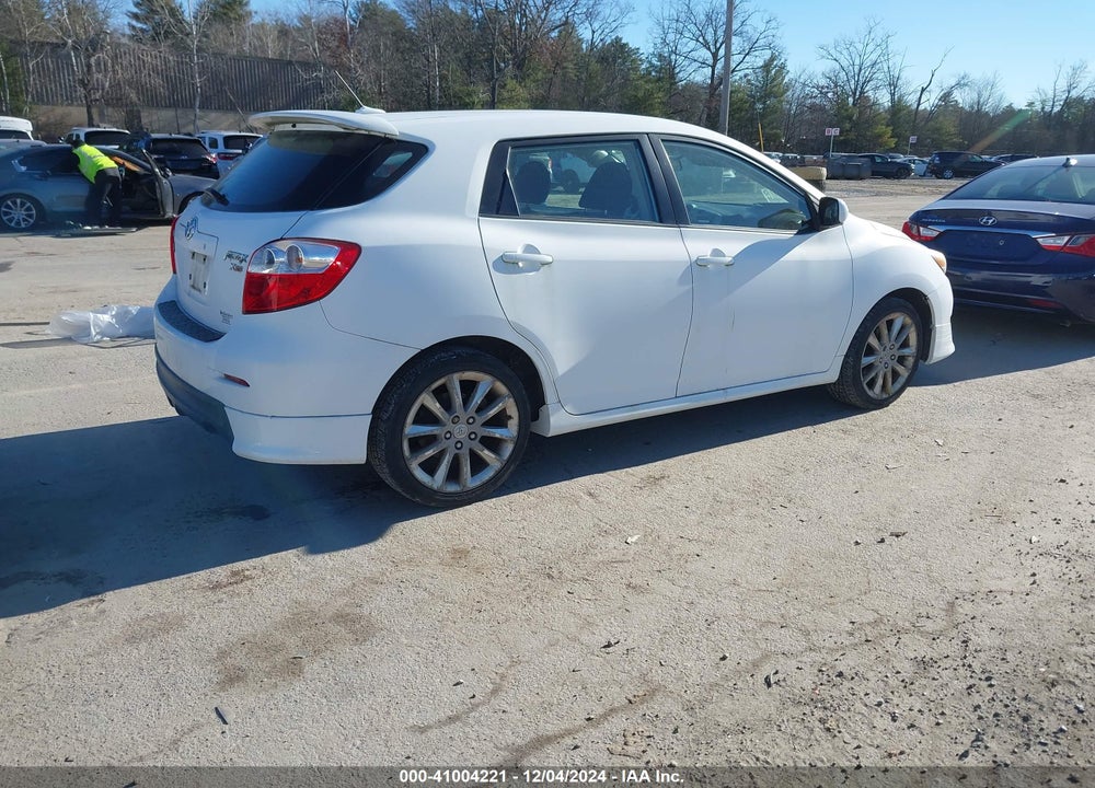 2009 TOYOTA MATRIX XRS VIN: 2T1GE40E89C003816