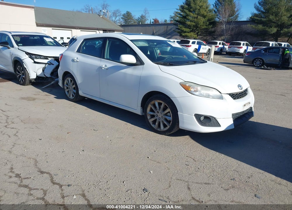 2009 TOYOTA MATRIX XRS VIN: 2T1GE40E89C003816